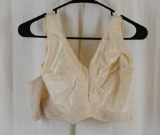 Playtex Womens 18 Hour Original Comfort Strap Bra Ivory Size 48D
