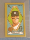 2025 Topps 205 Aaron Judge mini base card 1911 T-205 design New York Yankees