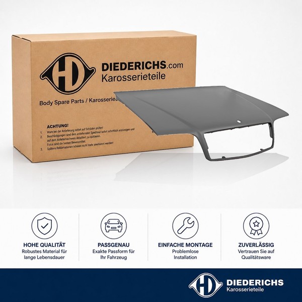 Motorhaube Diederichs 1645000 FÜR Mercedes Haube Motorraumhaube-image