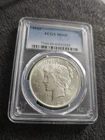 1923 Peace Dollar PCGS MS 65 - This coin is a beauty!