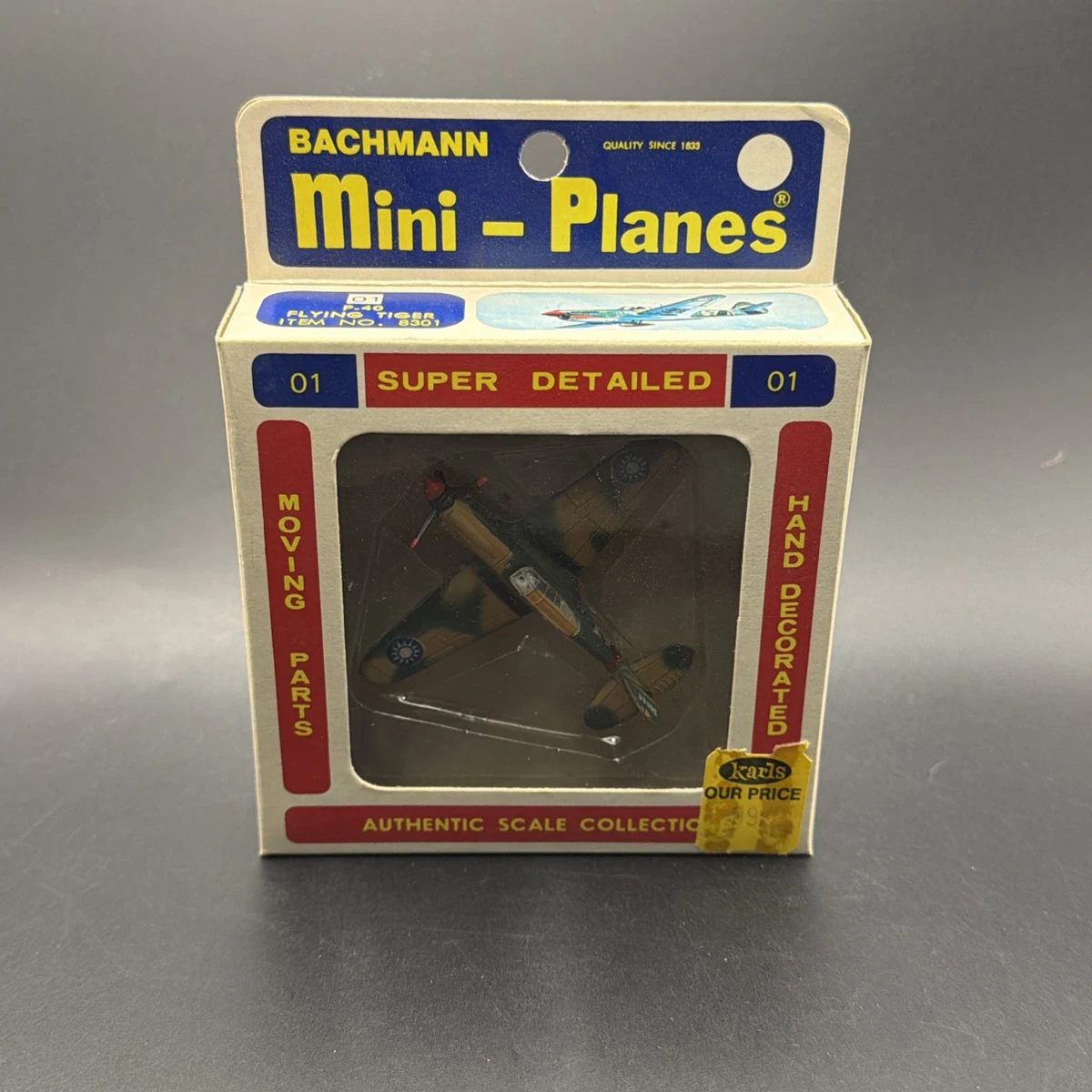 Bachmann Vintage Manufacture Diecast Aircrafts & Spacecrafts for