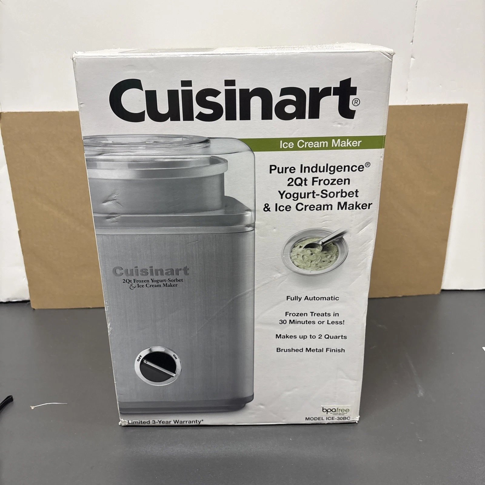Cuisinart ICE-30BC Pure Indulgence Automatic Frozen Yogurt, Sorbet, and Ice...
Opens in a new window