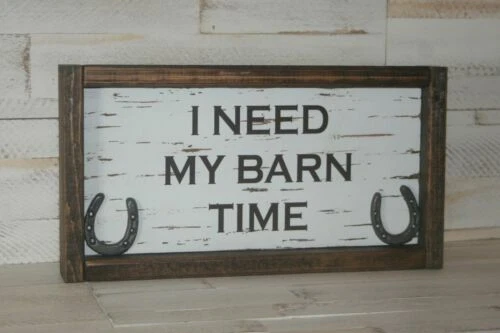 Western Caballos de Madera Placas Y Letreros Decoración para el Hogar