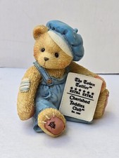 Cherished Teddies 1995 CT001 Charter Member Figurine Cub E. Bear