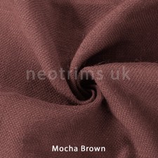 Dyed Jute Hessian Fabric,6 Colours 60 inch Extra Wide Cloth Burlap Upholstery