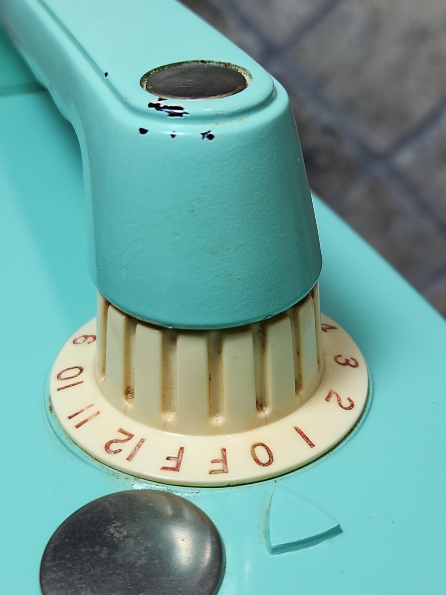 Vrg Mcm Med Century Kenmore Sears Roebuck Stand Mixer Aqua Blue