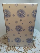 VTG 1998 Encore Snow Buddies Santa with Buddy in Bag Christmas Santa Figurine.