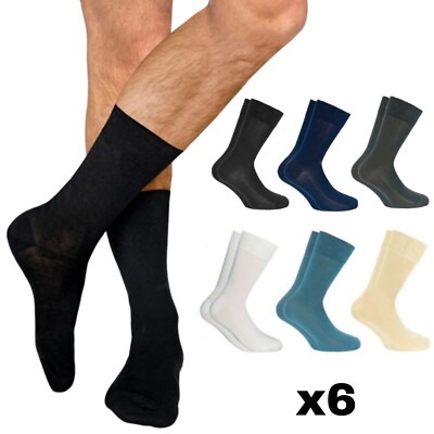 Calze Filo Di Scozia Uomo Eleganti Corte Calzini Cotone Colorate Blu Neri  Estive