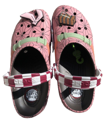 専用です Men's Crocs SZ 14 Demon Slayer Clog Nezuko Pink Anime Classic