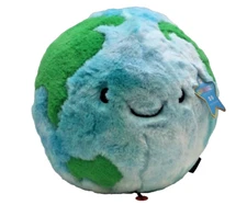 FAO Schwarz Glow Brights 9" Globe, Light Up & Sounds Plush Toy, Free Shipping!