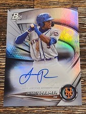 2022 Jaylen Palmer Bowman Platinum AUTO Autograph #TOP-74 New York Mets 