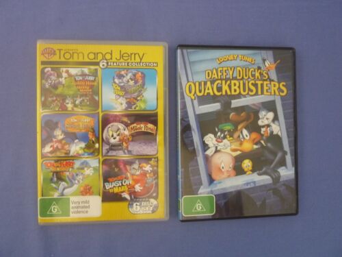Tom and Jerry 6 Feature Collection / Daffy Duck's Quackbusters DVD R4 - Picture 1 of 8