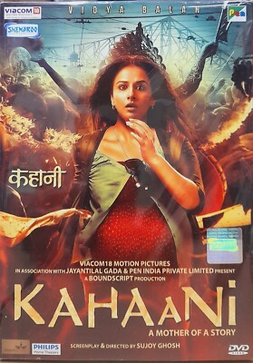 Kahaani - Vidya Balan Bollywood Hindi Movie DVD (Region Free, English Subtitles)