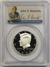2006-S Silver 50C PCGS PR 69 DCAM Kennedy Half Dollar