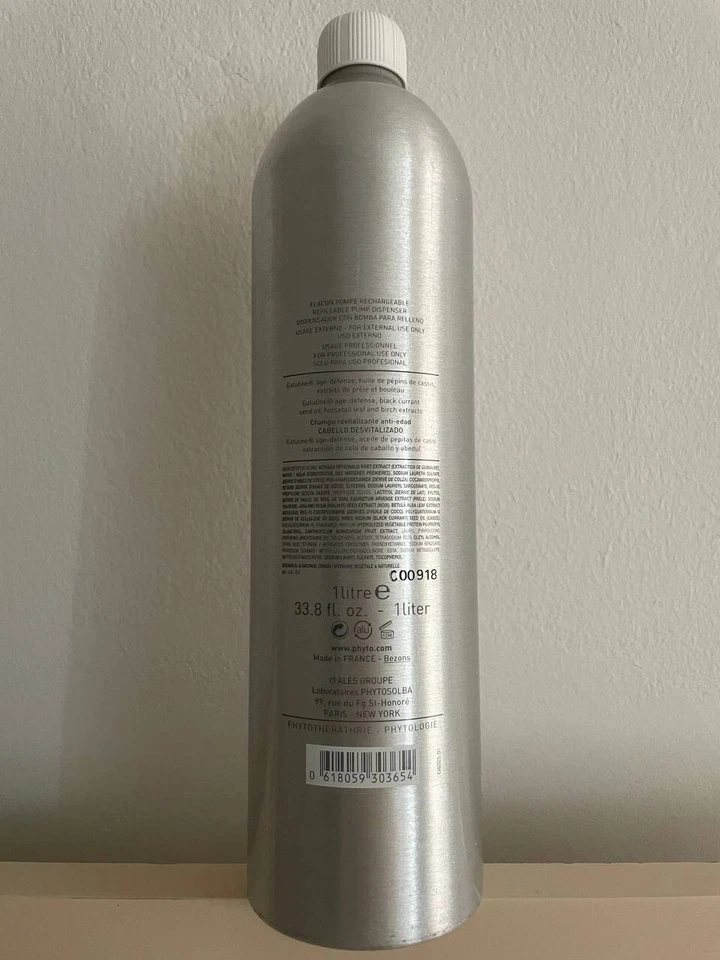 PHYTO PARIS PHYTODENSIUM Age-defying Shampoo for LIFELESS HAIR 33.8 fl. oz./ 1L. - Image 2 of 2