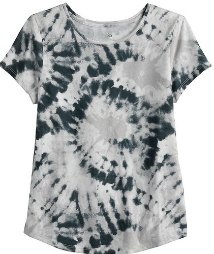 Kohl's So Favorite Tee - Size 7- tie Dyed graphic New In Package small . N-186