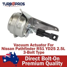 Turbo Pros Turbo Vacuum Actuator For Nissan Pathfinder R51 YD25 2.5L 3-Bolt Type