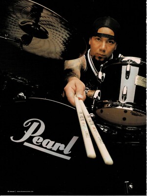 PEARL DRUMS - WUV of P.O.D. - Print Advertisement