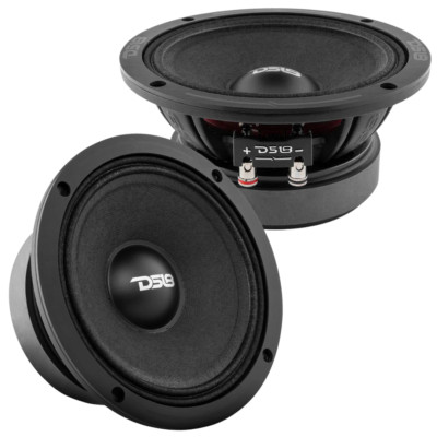 2x DS18 PRO-ZXI6M 6.5'' Midrange Loudspeakers with 1.5'' Voice Coil 300W Rms 8-ohm