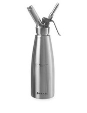 Hendi Dispenser per Panna, Acciaio Inossidabile, Argento, 1 L
