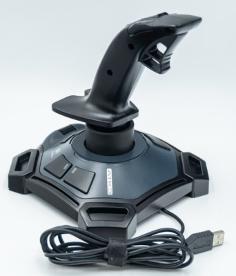Logitech Attack 3 J-UJ18 ATK3 Joystick Paddle Flight Simulator PC USB Wired
