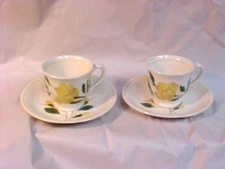 Vintage Blue Ridge Southern Potteries, Demitasse Cup & Saucer - Set of 2