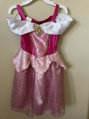 Disney Sleeping Beauty Princess Aurora Pink Short Sleeve Costume