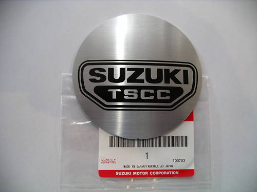 Genuine Suzuki Right Engine Emblem GS250T GSX400 GSX750 GSX1000 GSX1100  Katana