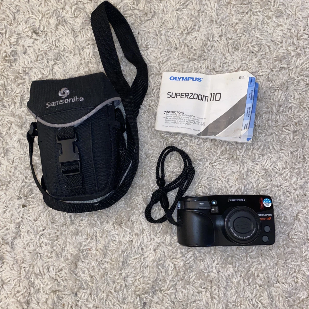Olympus SUPERZOOM 110 Film Cameras for sale - eBay