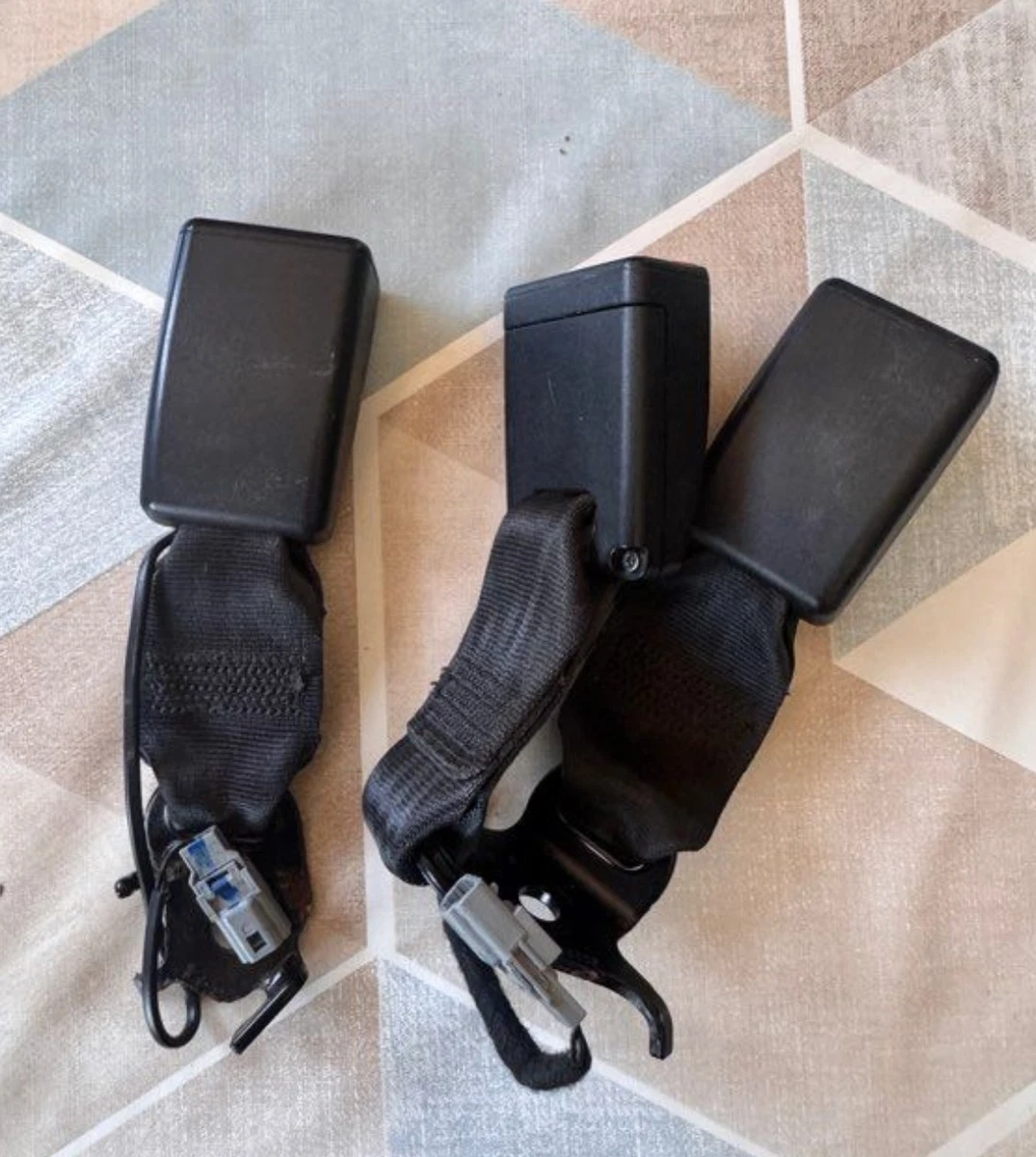 Coussinets Ceinture Sécurité Voiture Cuir PU – Lot 2 – Confort Épaules – Protection Cou & Poitrine – Facile à Installer – Pour Renault Megane & Autres