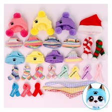 6 pcs Random LPS Accessories Hat Scarf For Mini Pet Shop lps Pet Toy Kid Gift