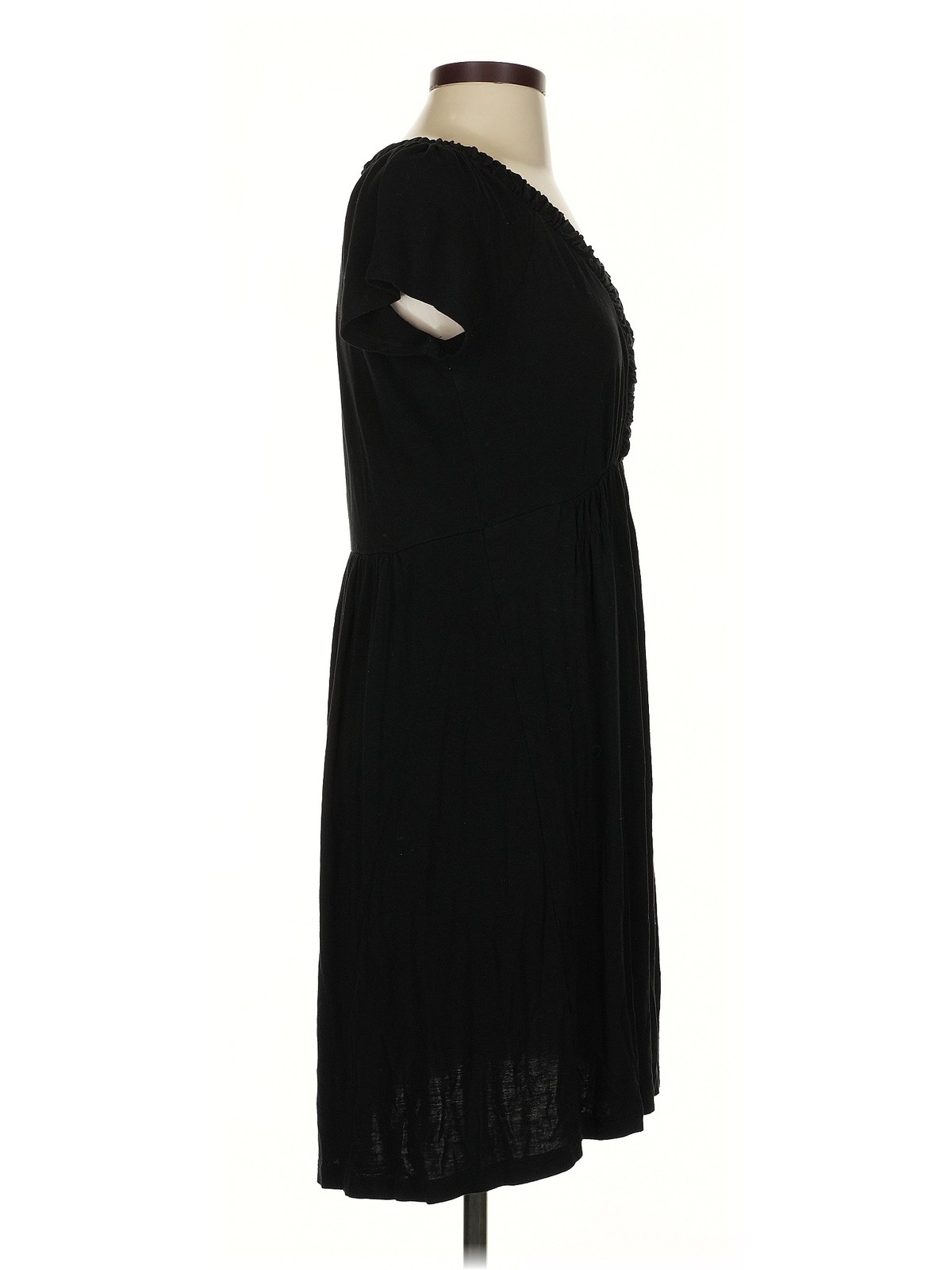 Calvin Klein Women Black Casual Dress 0 thumbnail 3