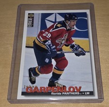 Johan Garpenlov #240 1995-96 Collectors Choice Florida Panthers Hockey Card NHL