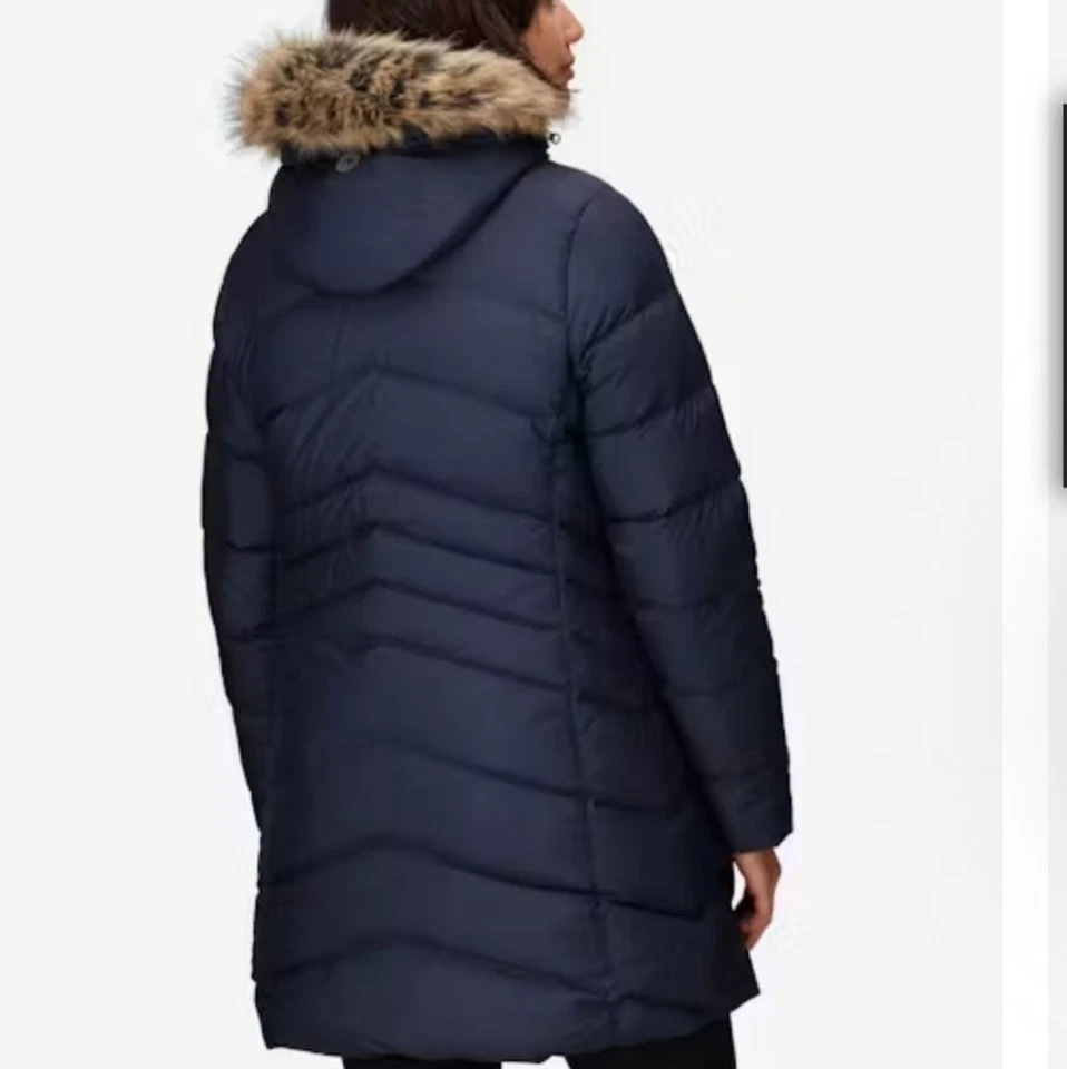 NWT Women's Montreal Down Coat Midnight Navy Sz Small - Image 2 of 4