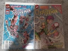 Amazing Spider-Man #405 And #406 Marvel Comics 1993 Direct Edition Robertson Dem
