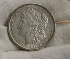 1891 US Morgan Silver Dollar $1 XF (Cleaned)