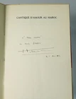 PERETTI André de "Cantique d'amour au Maroc" Seghers, Poésie 52. 1/60 ex. Signé