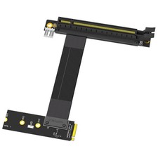 Riser Cable M.2 NVME to PCIE X16 Adapter Extension Cable 90 Degree PCI8489