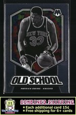 2019-20 Panini Mosaic Old School #2 Patrick Ewing New York Knicks