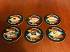 POG Milk Caps Computer City 1994 Lot Of 6 Caps Lotus Logitech TI