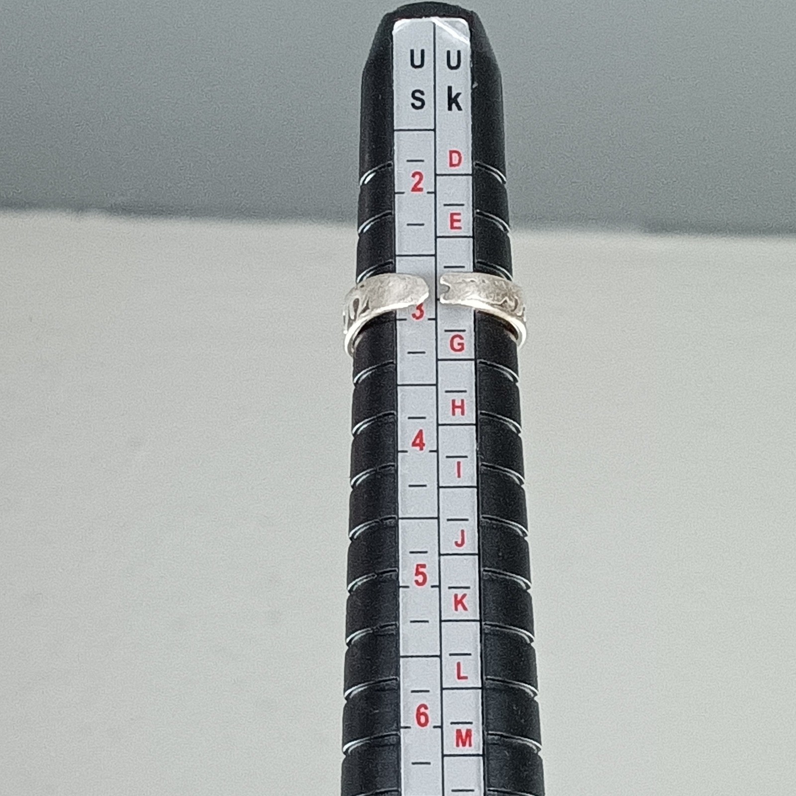 Adjustable Sterling Silver Toe Ring Wave Design S… - image 3