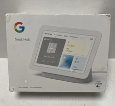Google Nest Hub 2nd Gen - Smart Home Display w Google Assistant (GA01331-US) NEW