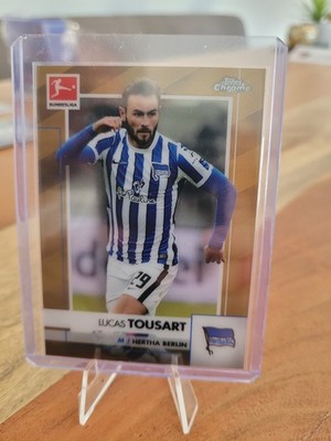 2020 topps chrome bundesliga Lucas Tousart gold refractor 28/50