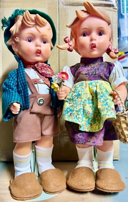 Vintage, Hard to Find, Goebel Hummel Hansel and Gretel 17