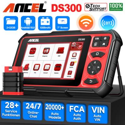 Bluetooth All System Bidirectional OBD2 Scanner Car Diagnostic Tool ECU Coding