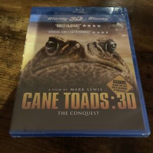 Cane Toads - The Conquest 3D (Blu-ray 3D, 2012) New/Sealed