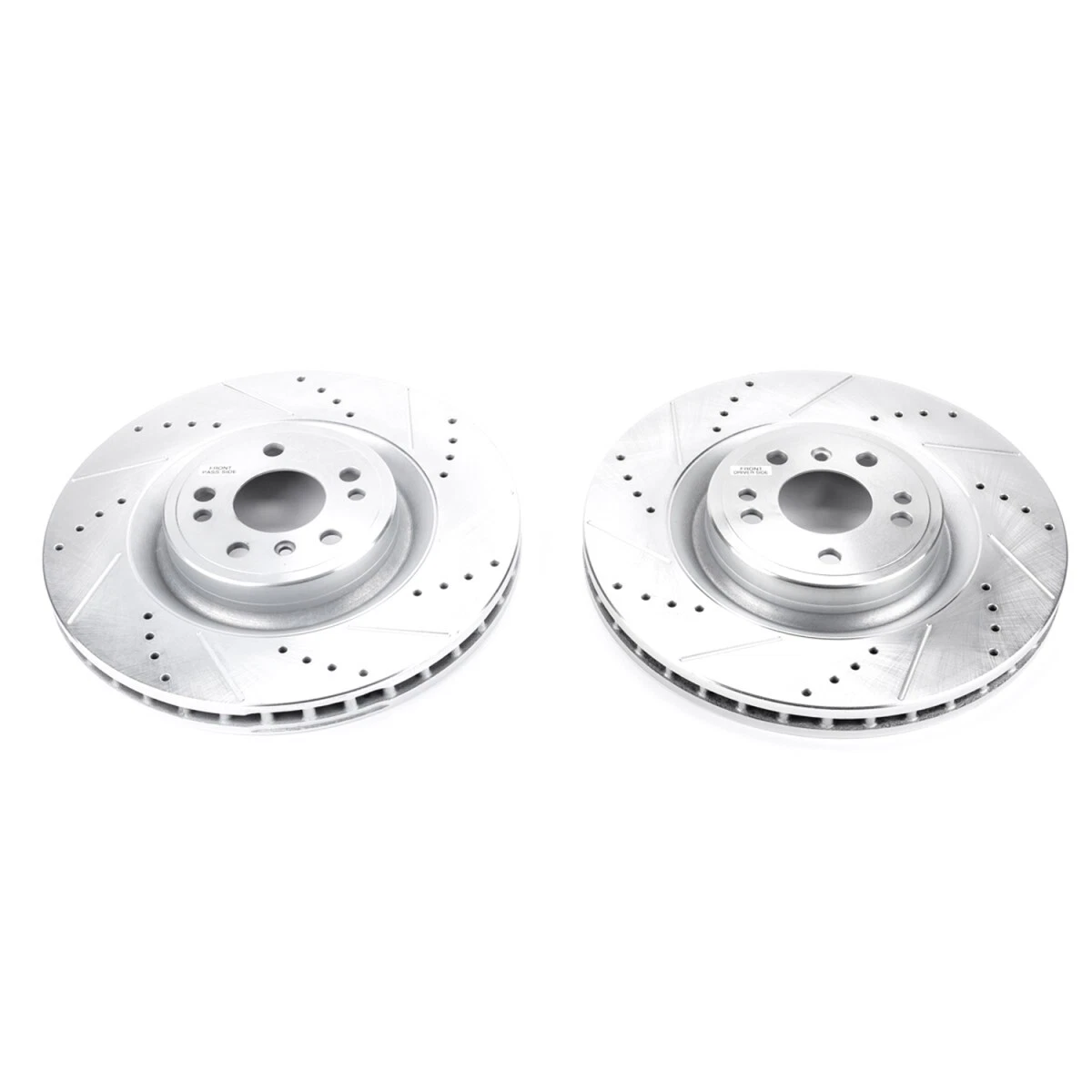 EBR1452XPR Powerstop 2-Wheel Set Brake Discs Front for MB Mercedes  