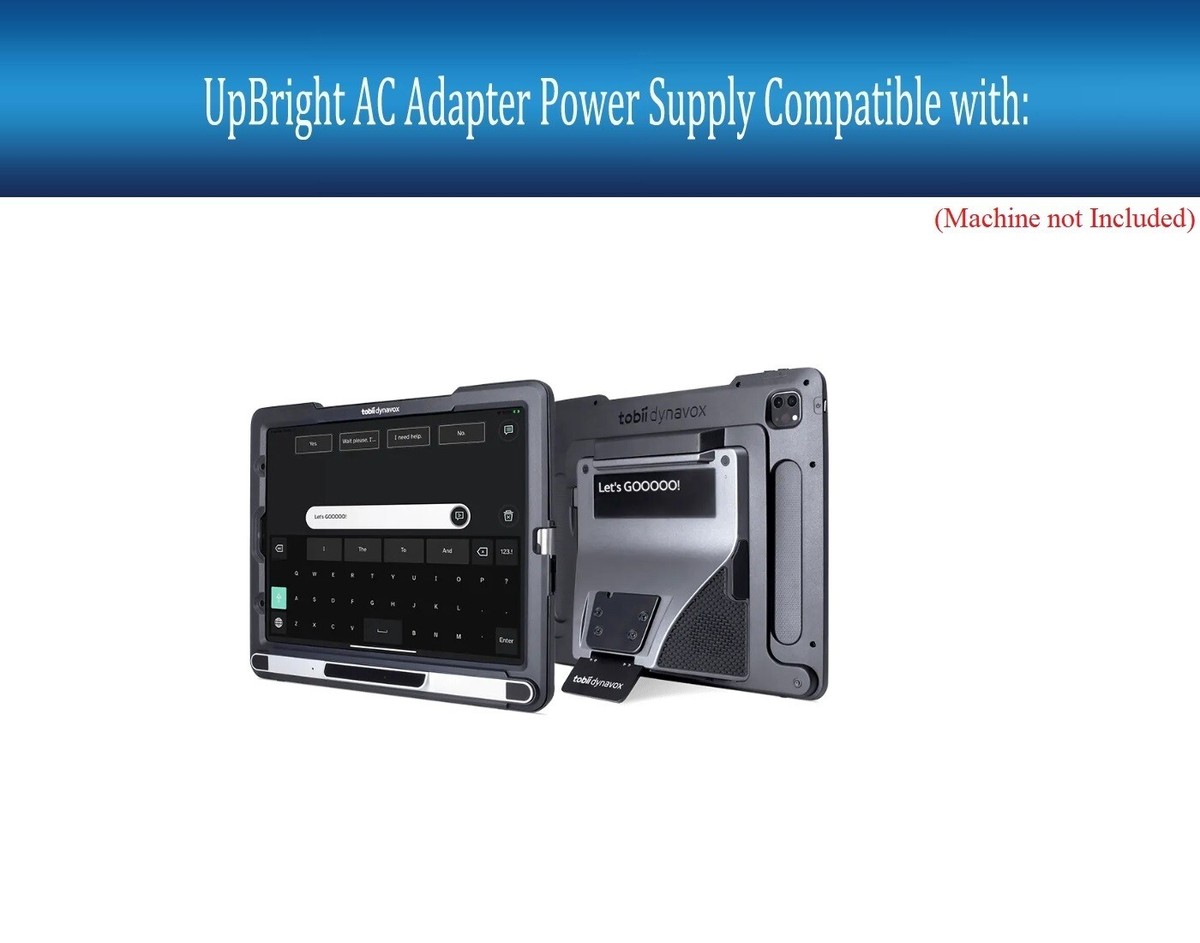 AC/DC Adapter For Tobii Dynavox TD Pilot 13000441 12.9
