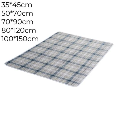 MARKENLOS Inkontinenzunterlage waschbar Matratzenauflage Kranken Nässeschutz Mehrere Größe