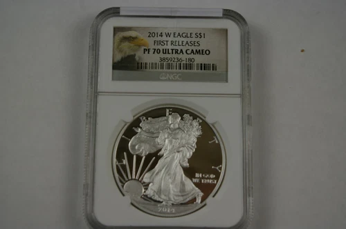 2014-W American Eagle $1 NGC PF70 Ultra Cameo First Releases